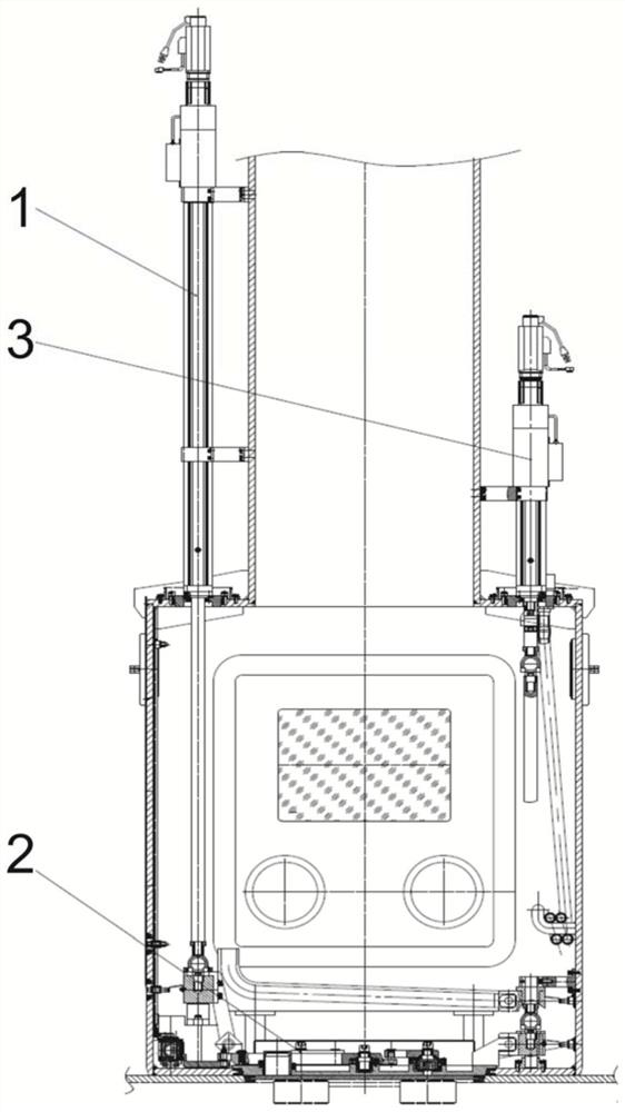 Double-cover door driving device