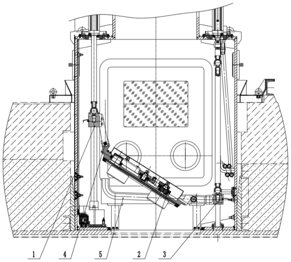 Double-cover door driving device