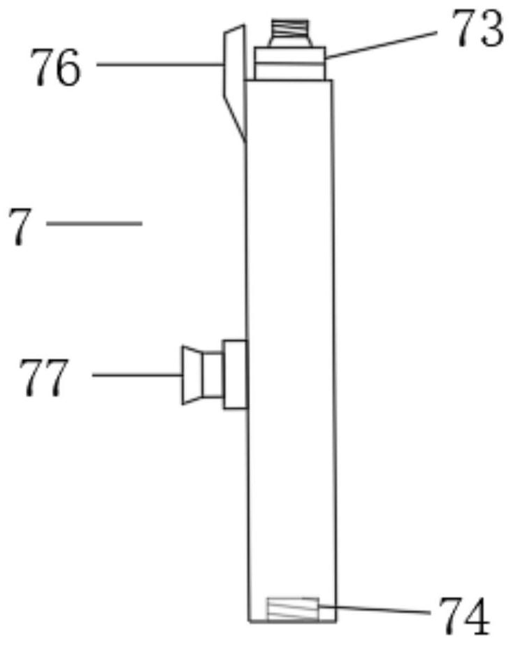 Anti-rust paint spraying device for long-period smooth operation of large blast furnace and using method of anti-rust paint spraying device