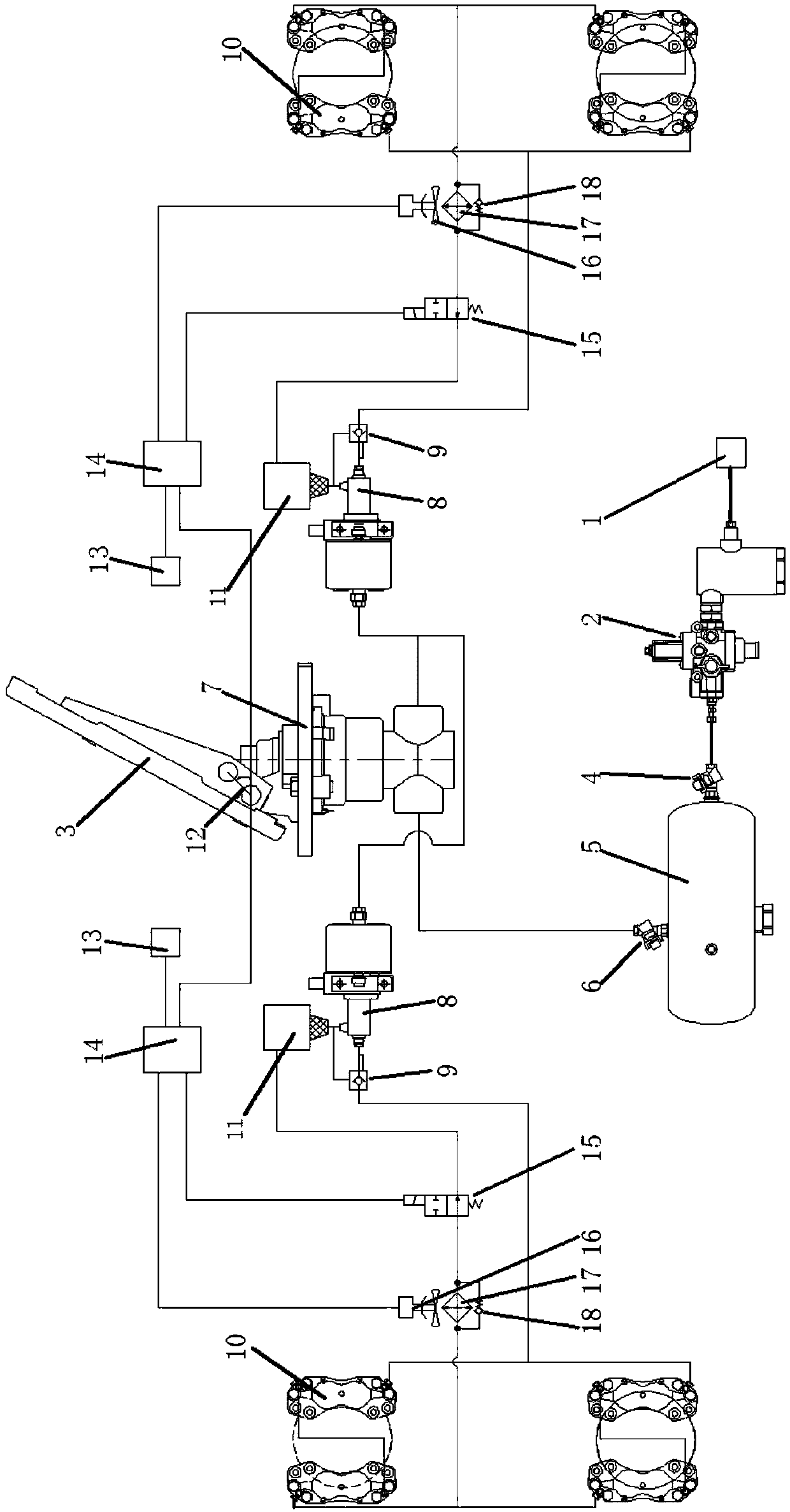 Vehicle brake cooling system