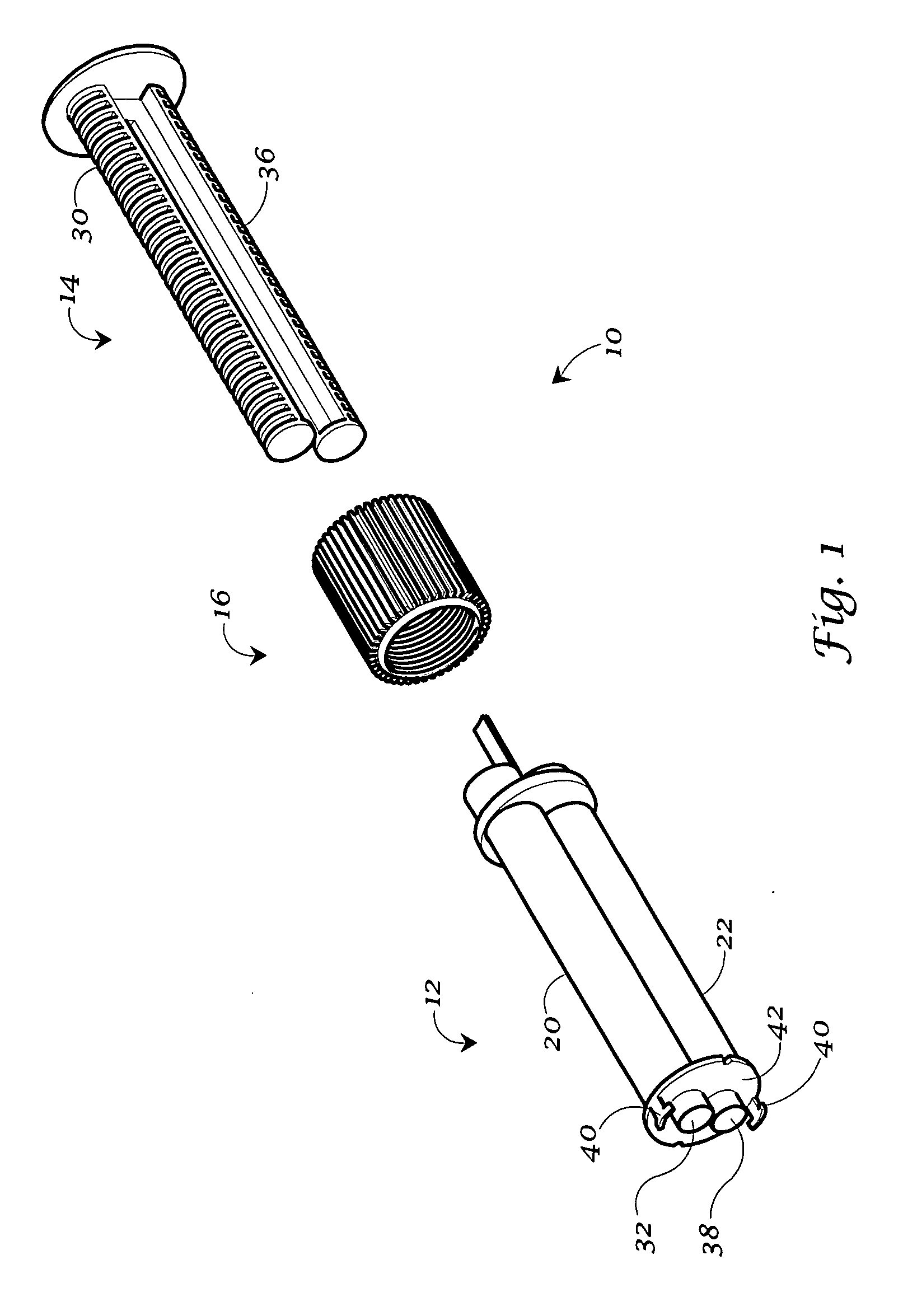 Dispensing syringe having multiple barrels for discharging a dental composition