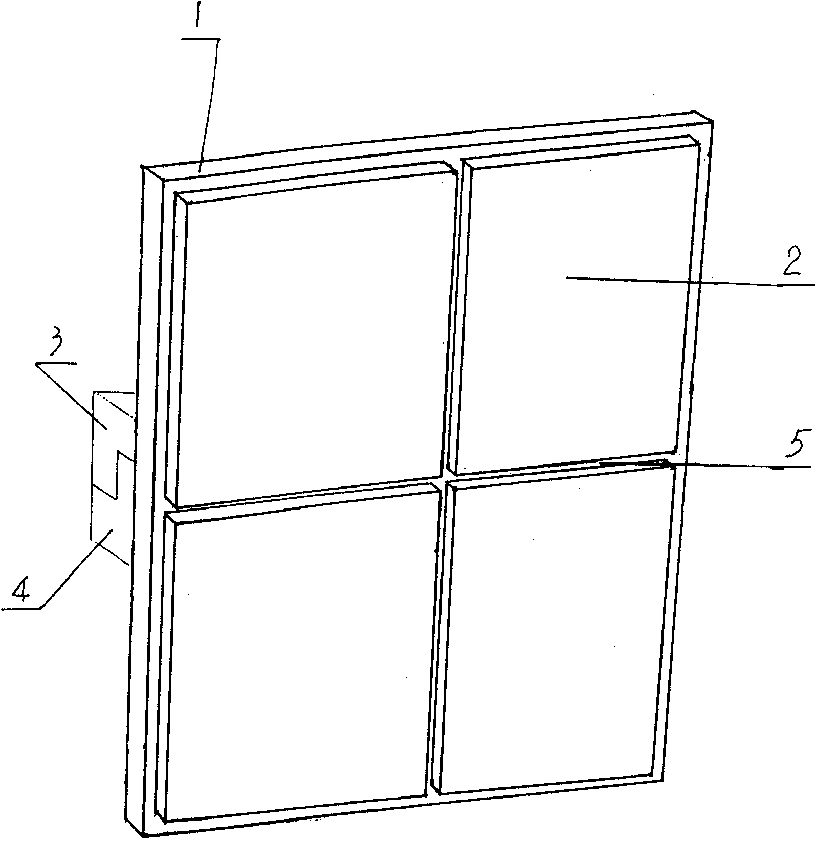 Levelling and hanging thermal-insulating composite decoration panel and construction method thereof