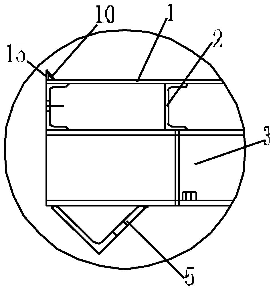 Reinforcement cage and steel formwork integrated transverse assembly method