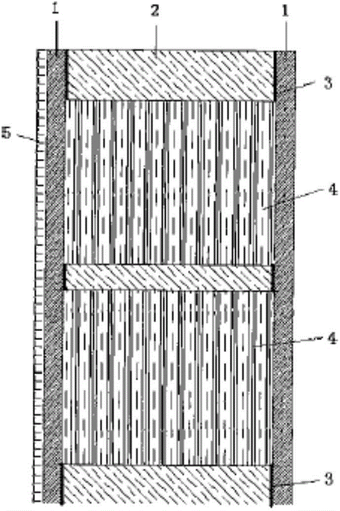 Fireproof composite board with vacuum insulation and decoration functions and preparation method of composite board