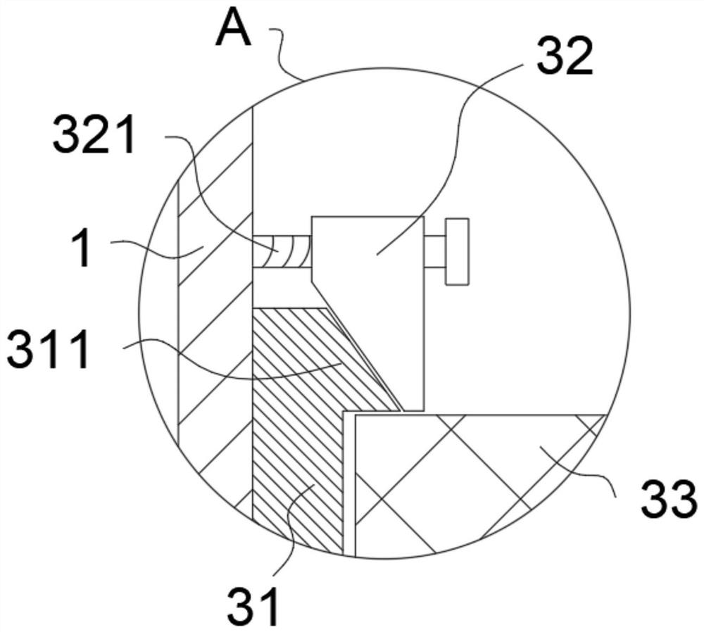 A dust removal device for liquid crystal module display screen during processing