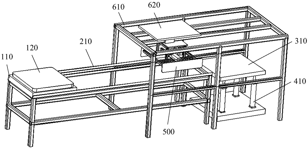 Brick stacking machine and brick production system