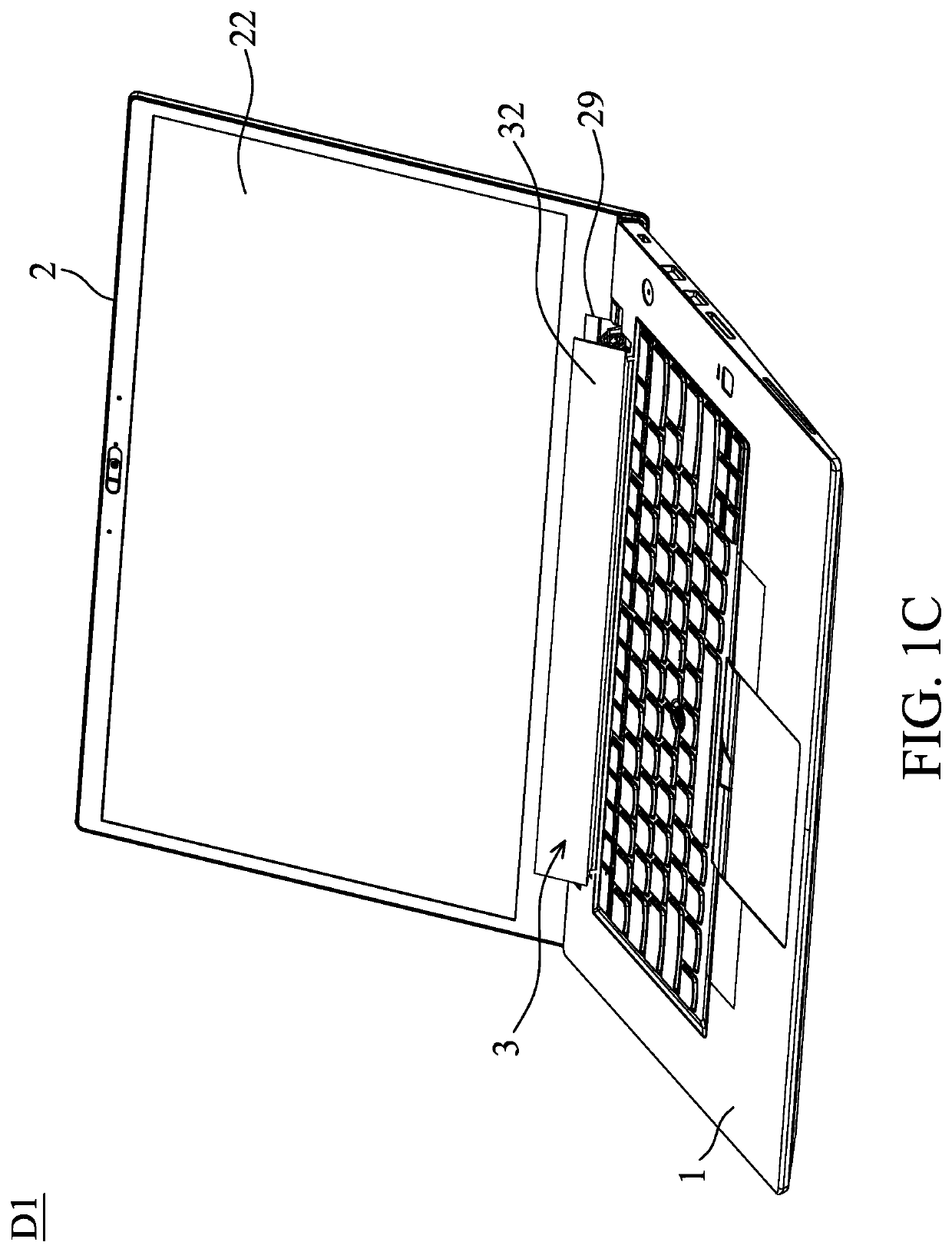 Clamshell electronic device