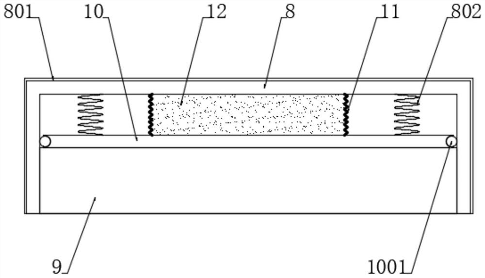 Polycrystalline silicon wafer surface texturing device based on ferromagnetic abrasion technology