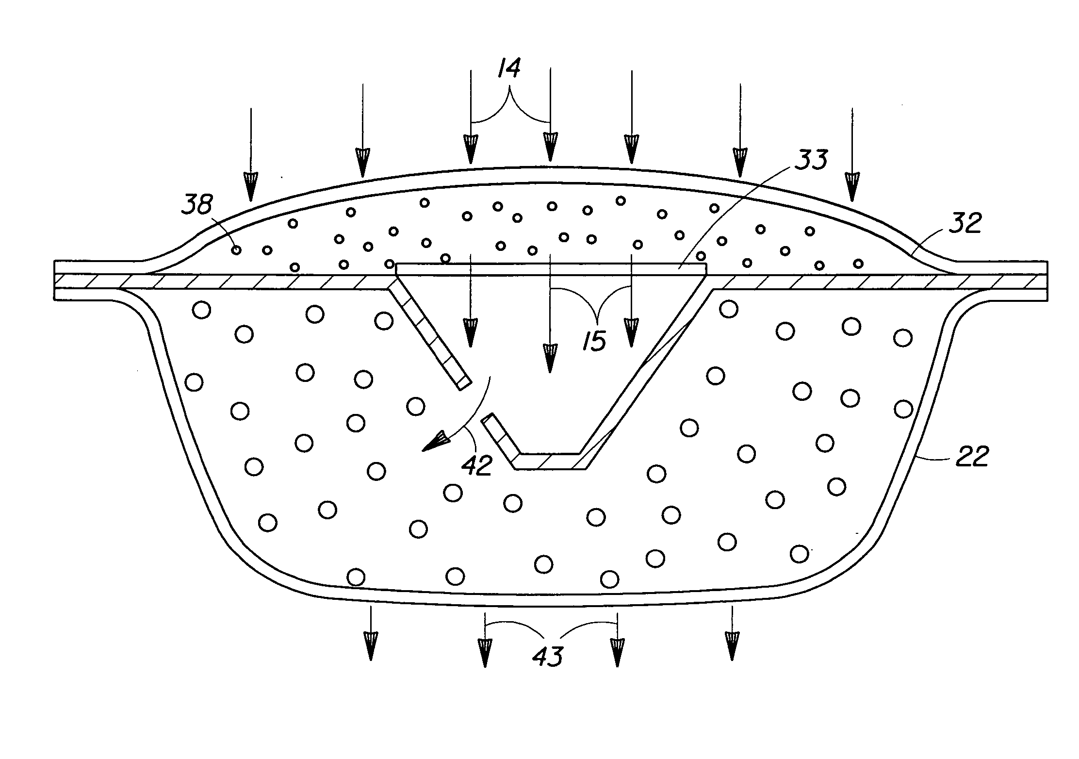 Liquid infusion pods containing insoluble materials
