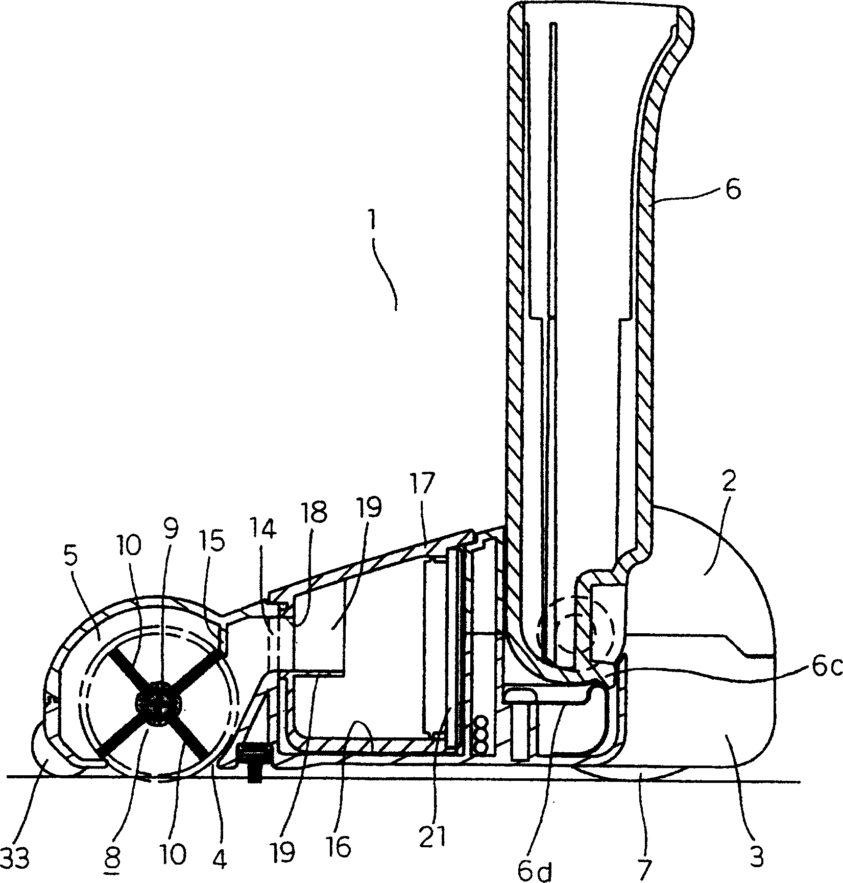 Electric vacuum cleaner