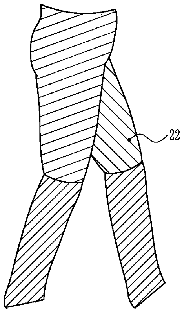 Flexible functional outwear body for assisting lower limbs