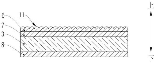 Antiskid space cloth and preparation process thereof