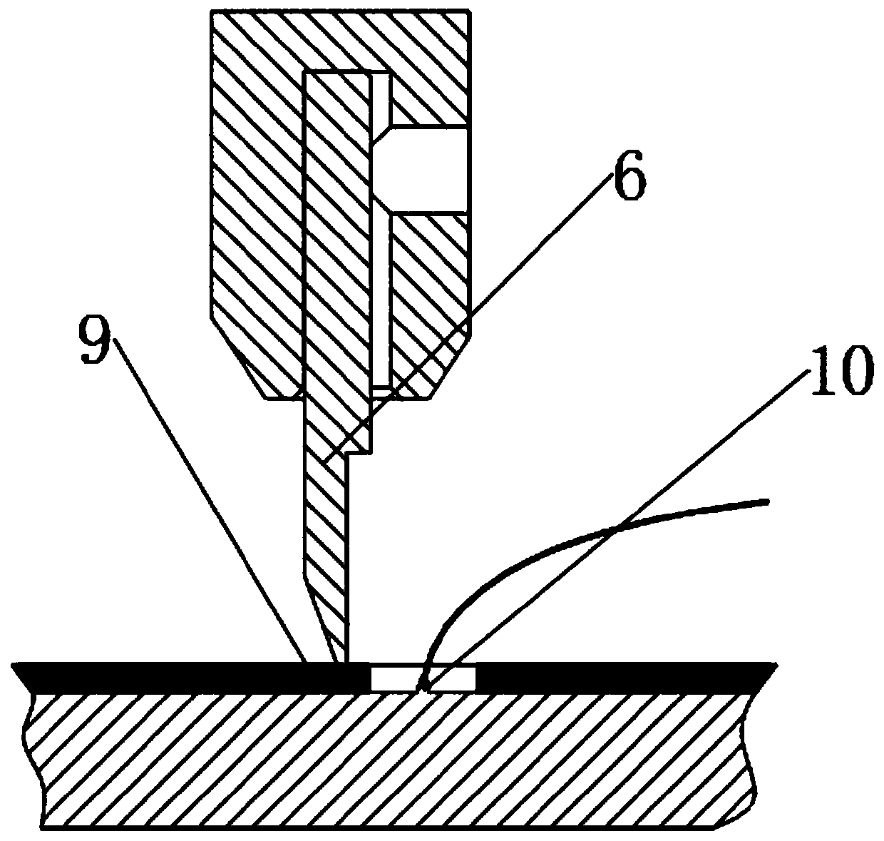 Test device and method for detecting bonding strength of semiconductor device