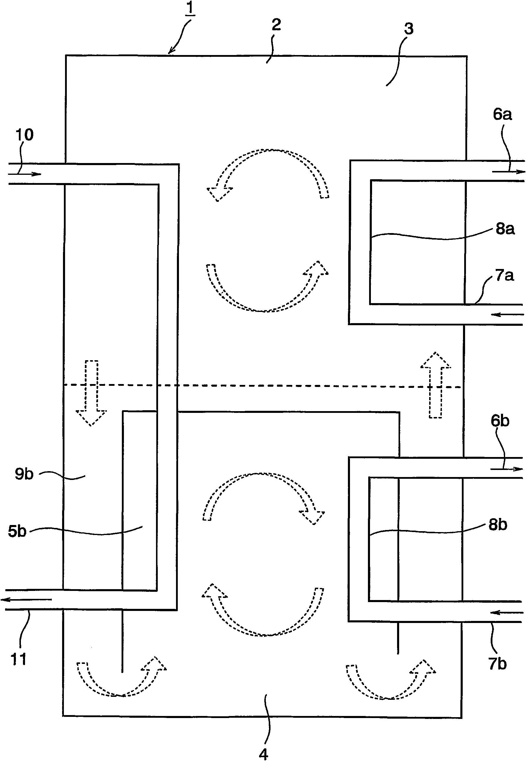 Heat accumulating device