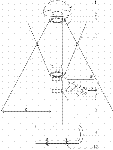 Novel bird damage prevention device for electric transmission line