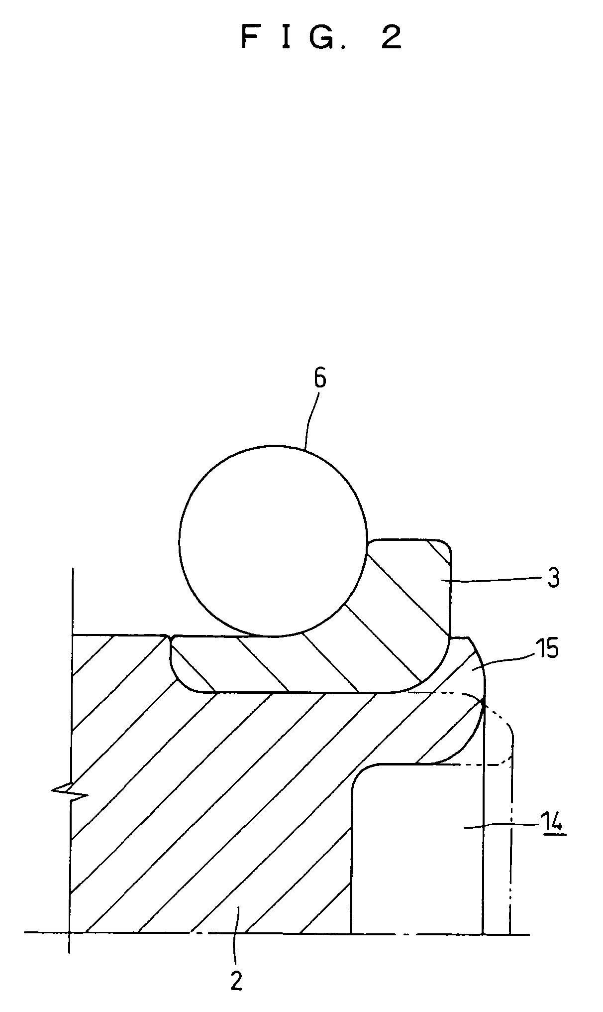 Bearing device and method of manufacturing the bearing device