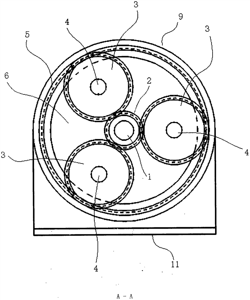 Self-locking deceleration support bearing for photovoltaic support