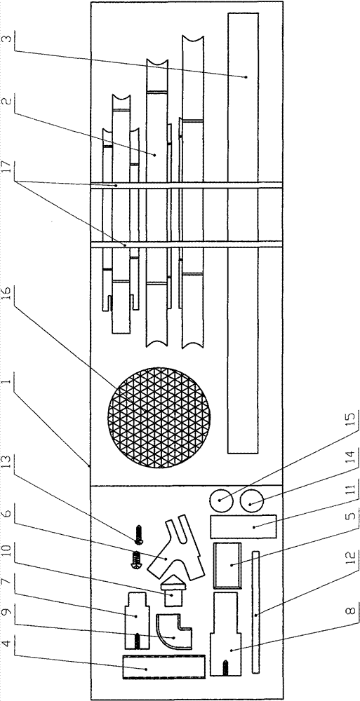 Bamboo bicycle frame assembly product and assembling method thereof