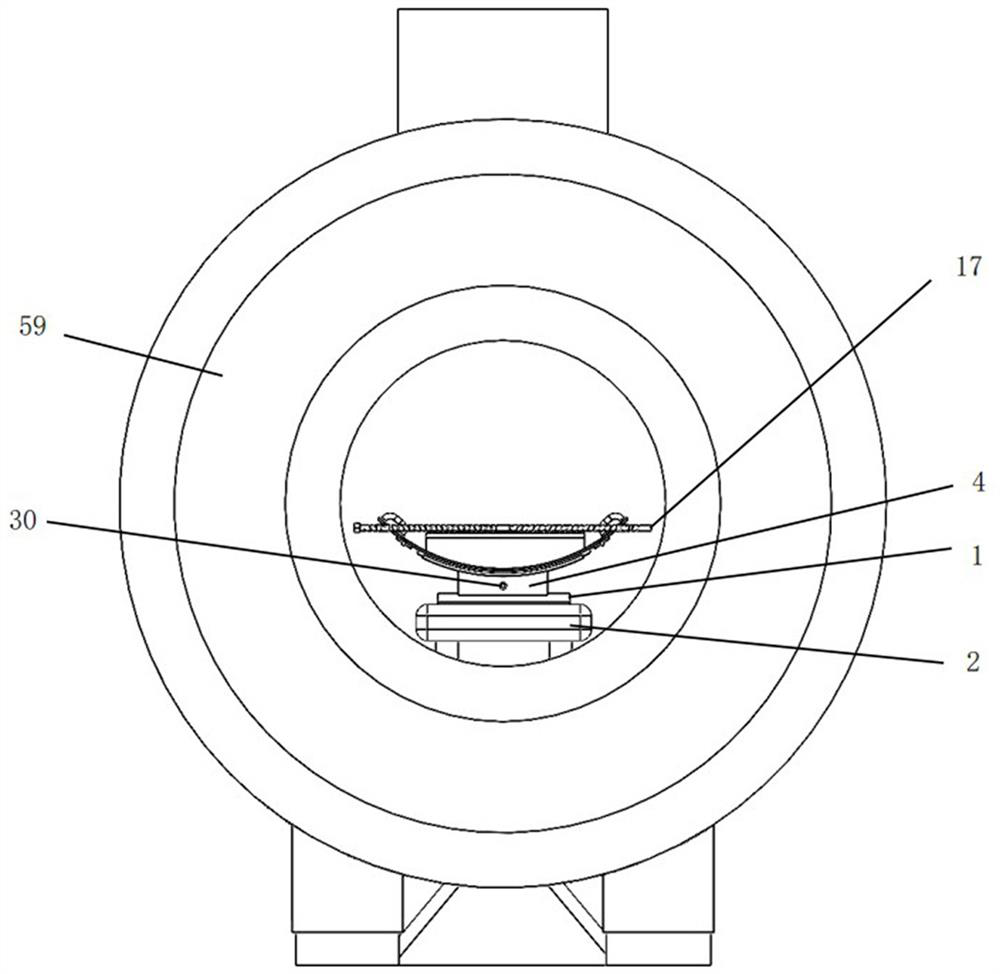 Baby support and magnetic resonance equipment