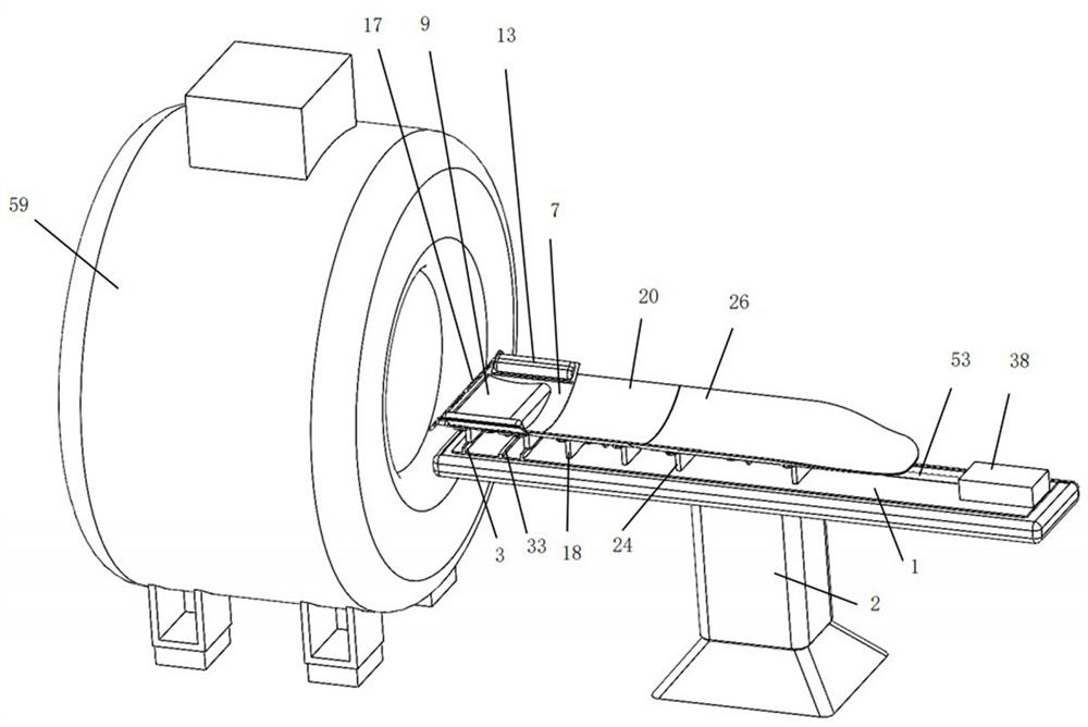 Baby support and magnetic resonance equipment