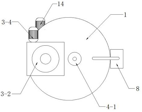 A kind of sand mixer with cleaning mechanism