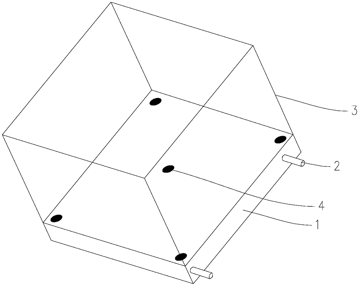 A high heat dissipation concrete material