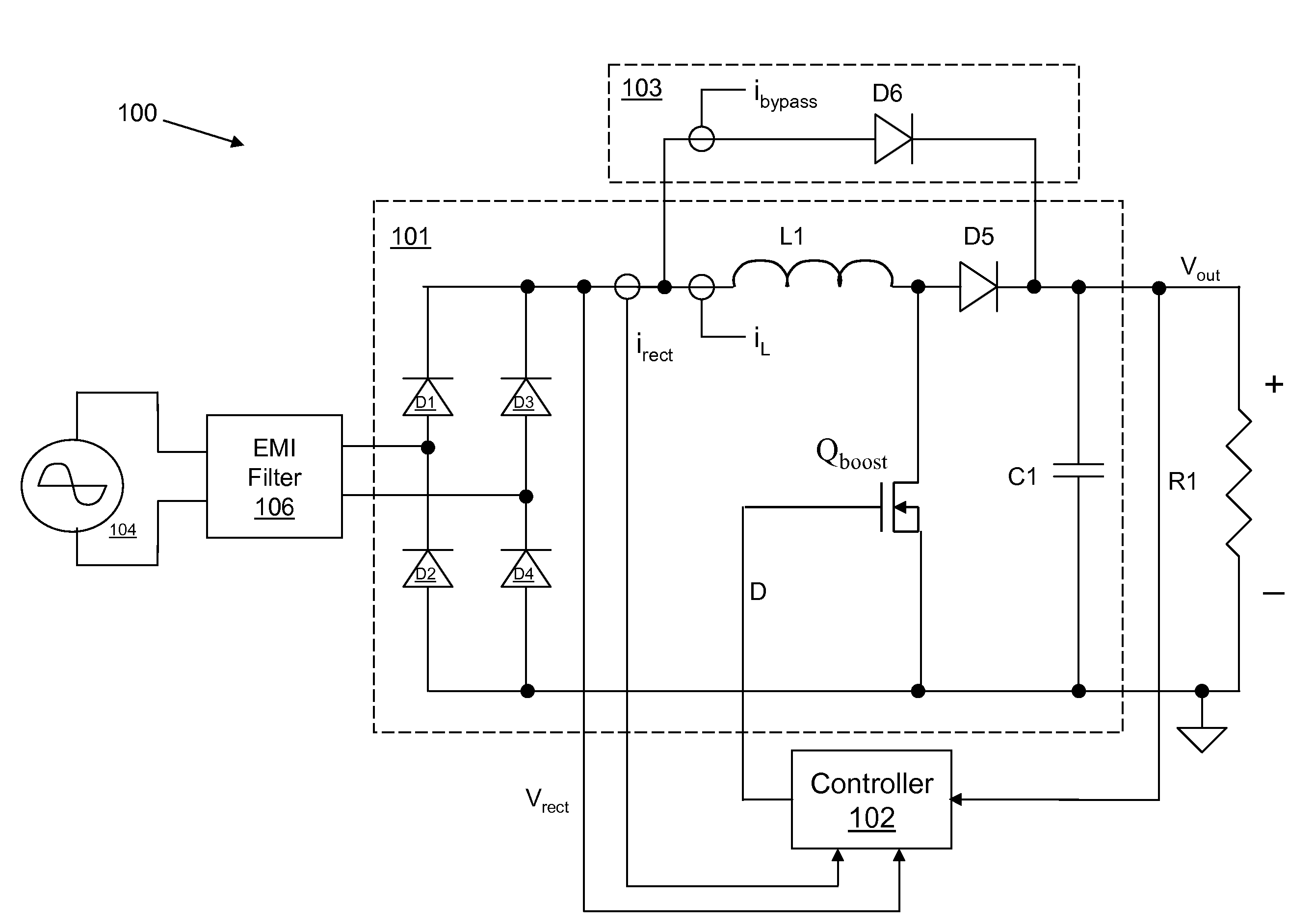 System and Method for Estimating Input Power for a Power Processing Circuit