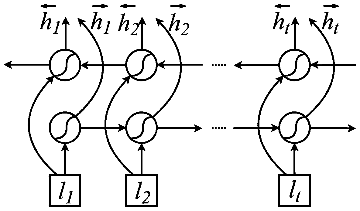 Emotion recognition method based on bidirectional gating circulation unit network and novel network initialization