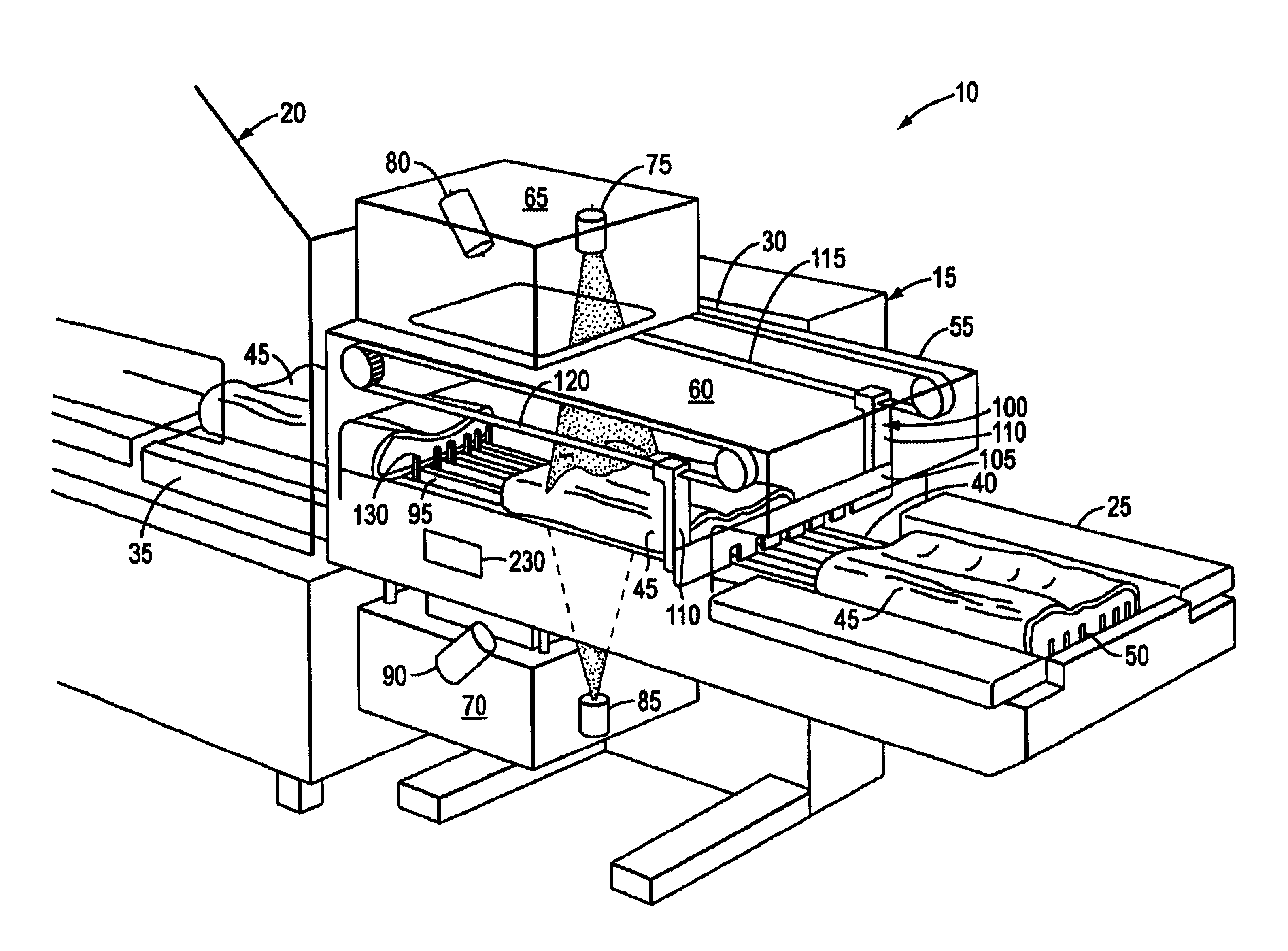 Automated product profiling apparatus and product slicing system using same