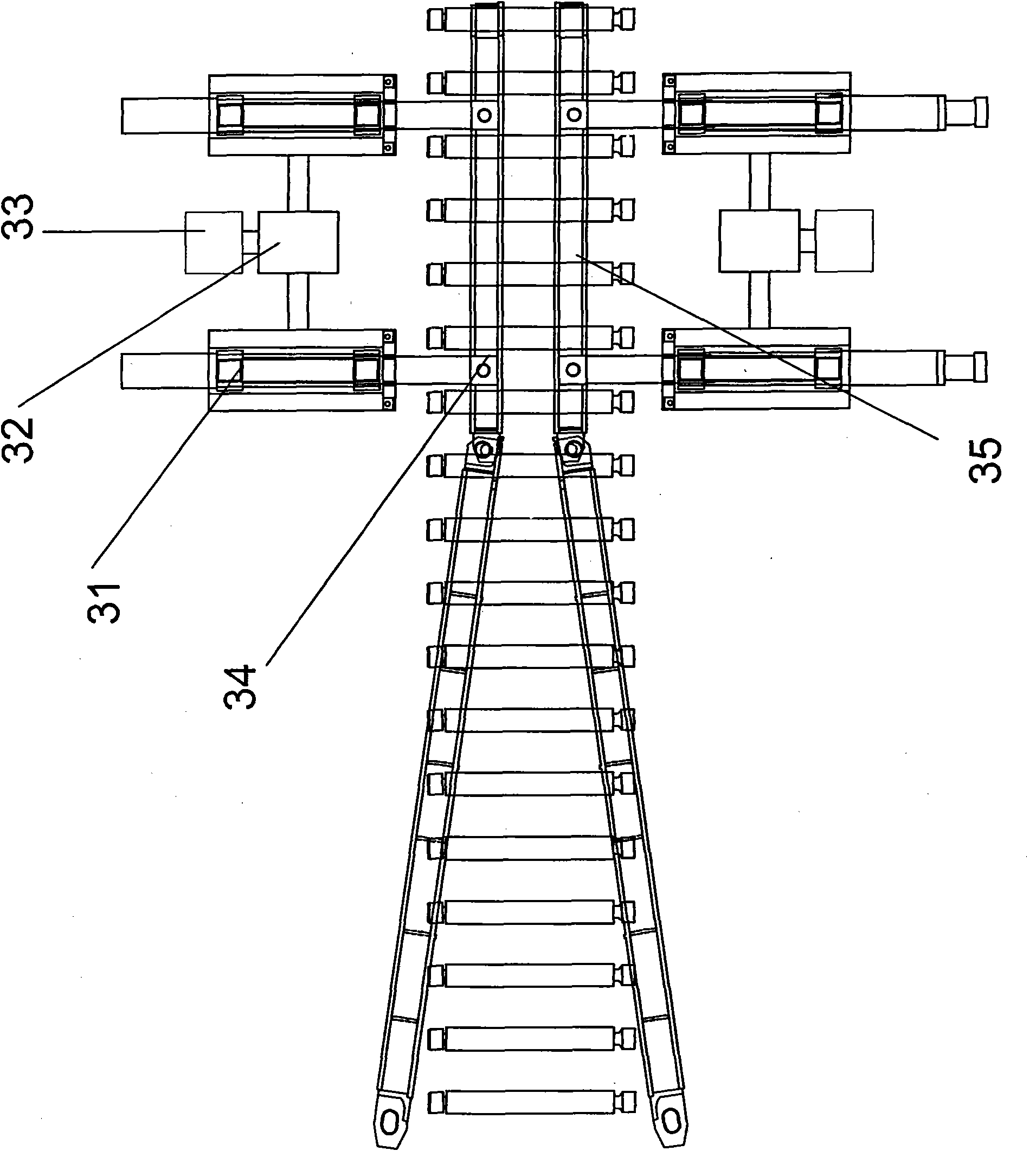 Control method of alternative pressure of side guides of hot strip mill coiler