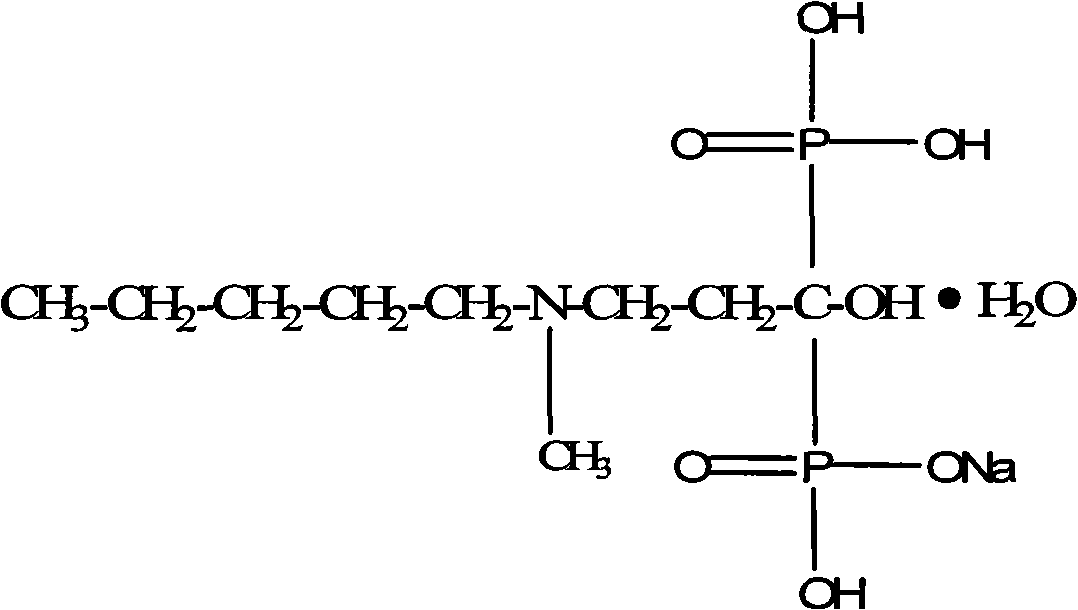 Synthetic method of ibandronate