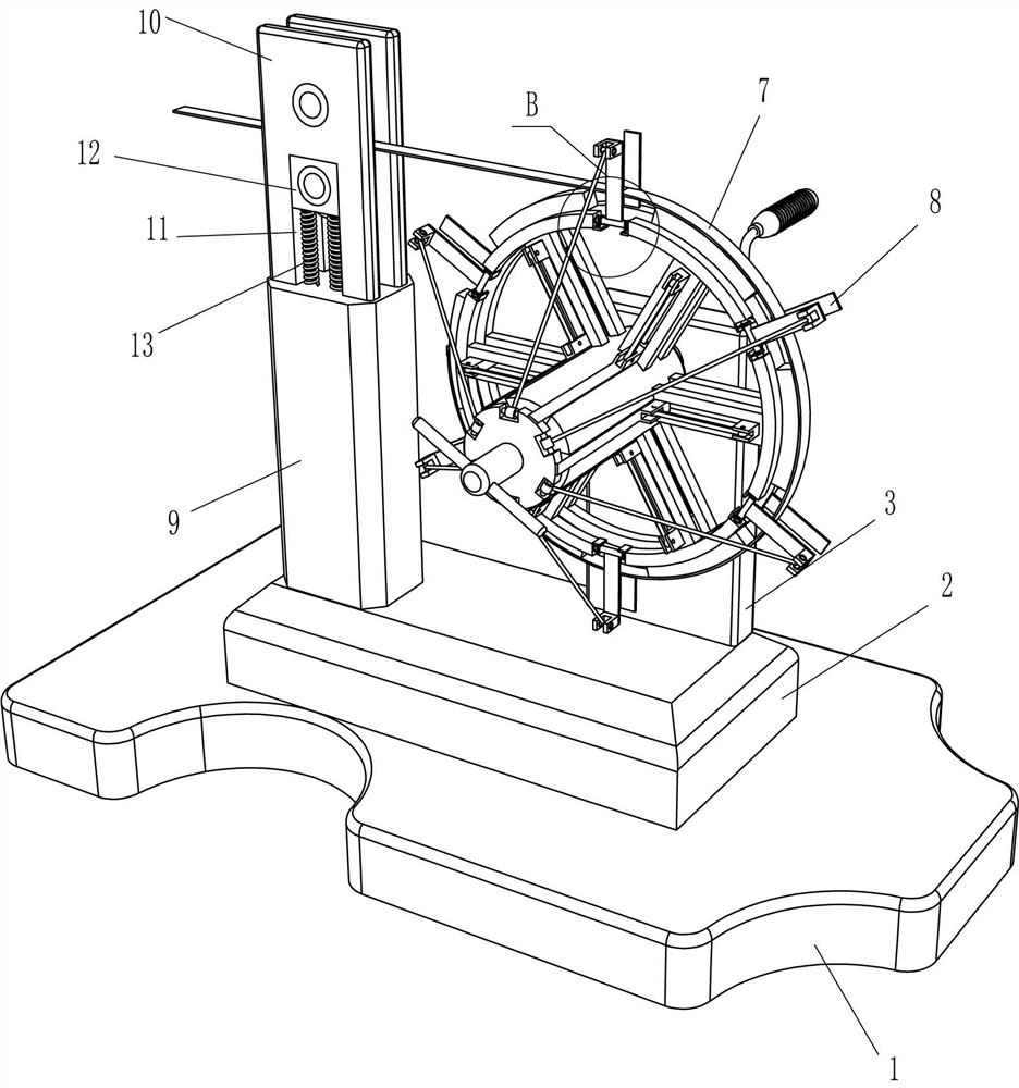 A straw winding device