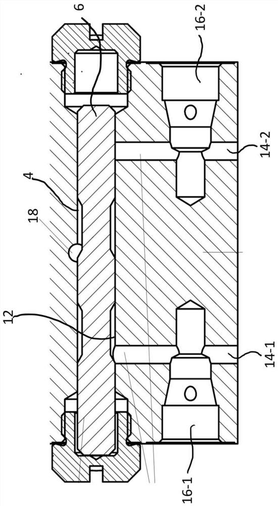 Progressive distributor for lubricant