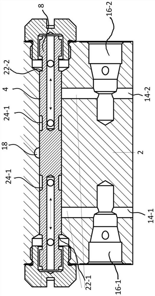 Progressive distributor for lubricant