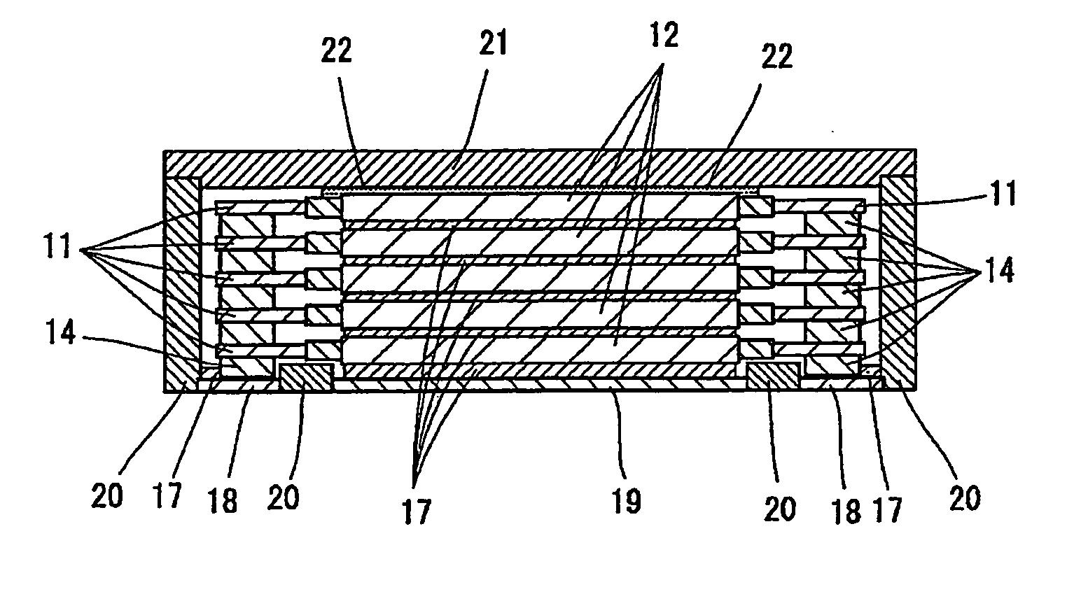 Surface-mount capacitor and method of producing the same