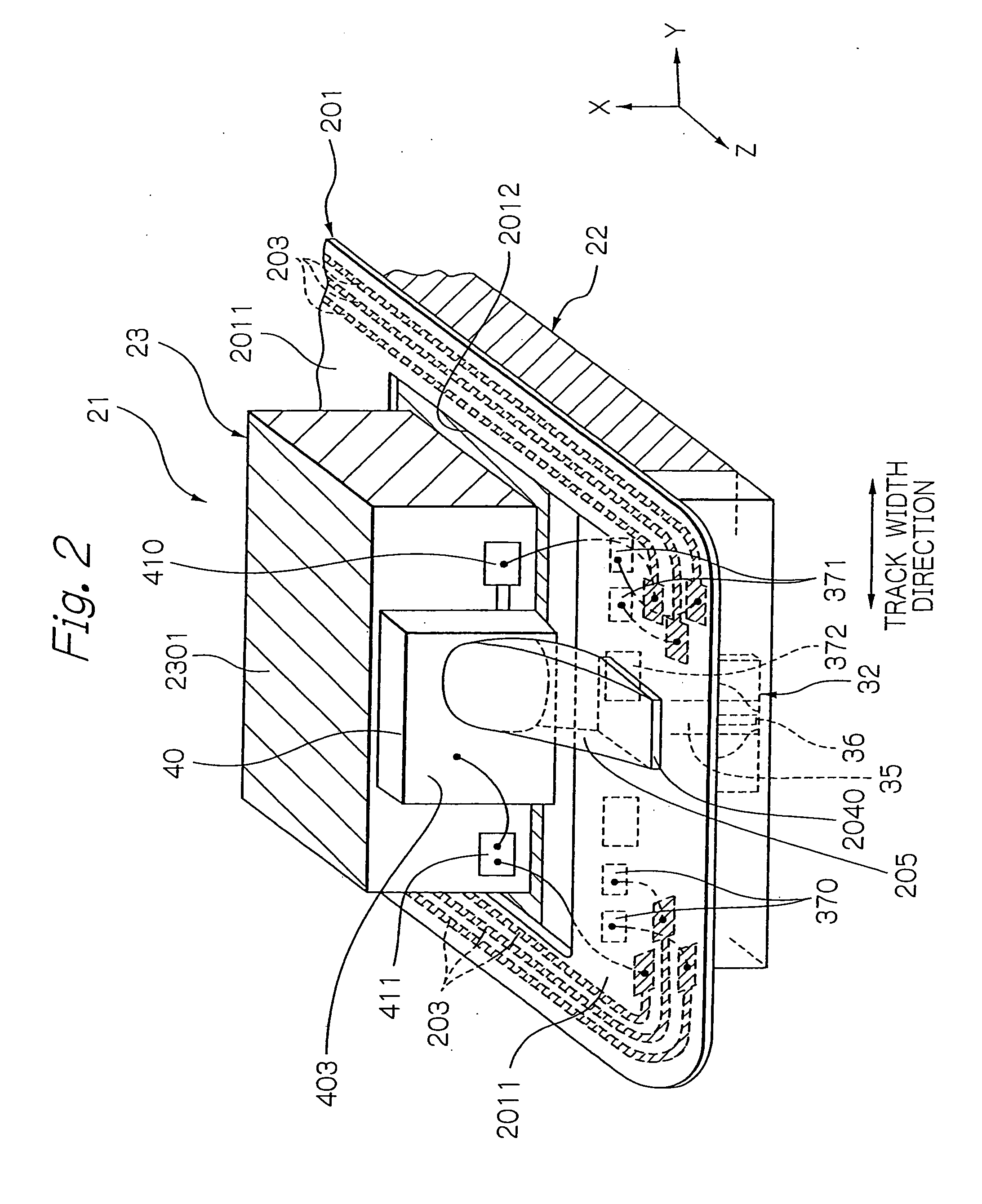 Head gimbal assembly for heat-assisted magnetic recording