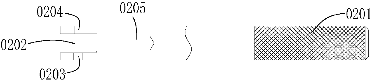 Inner ring stamping die taking-out device