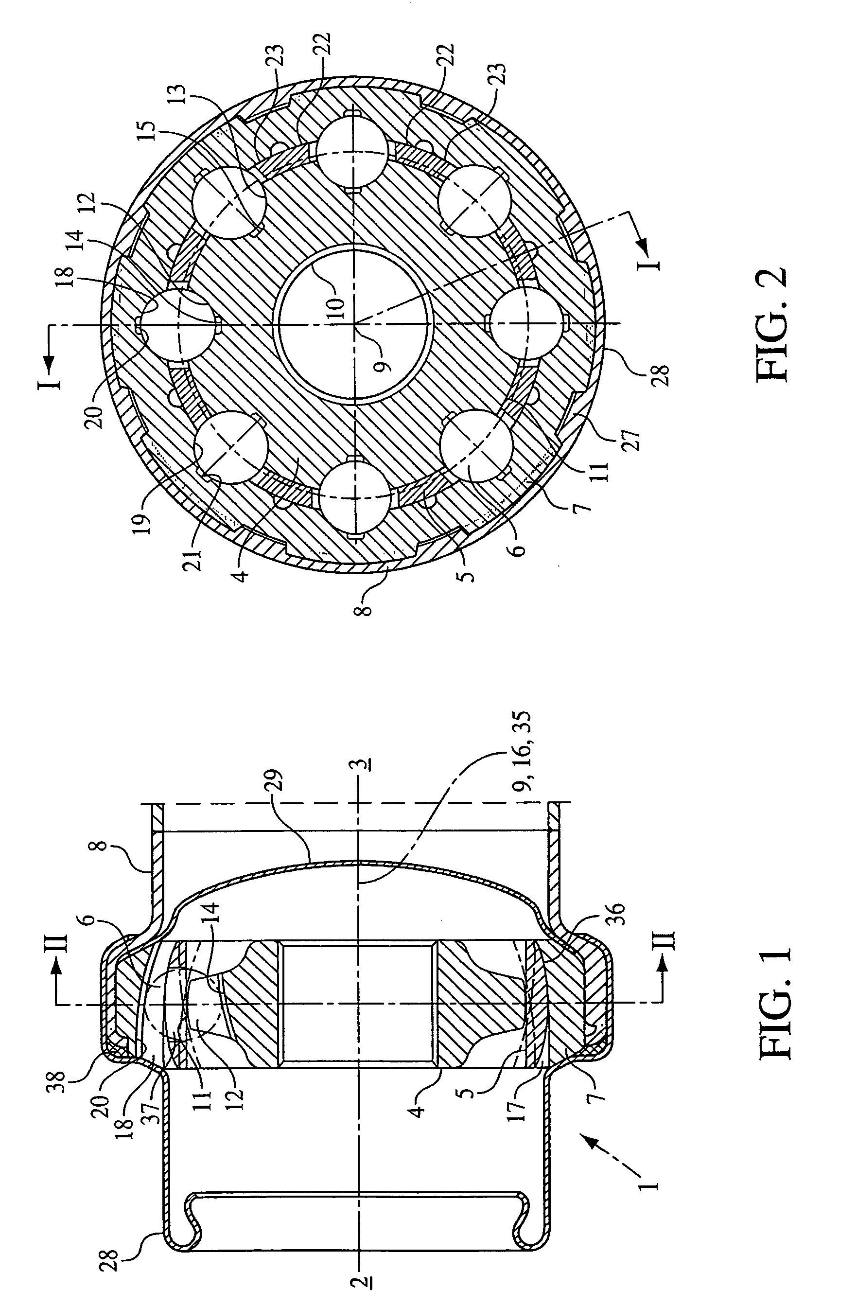 Opposed path joint