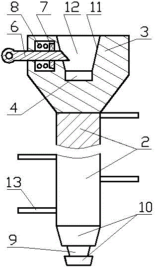 Special ladder for pruning in garden