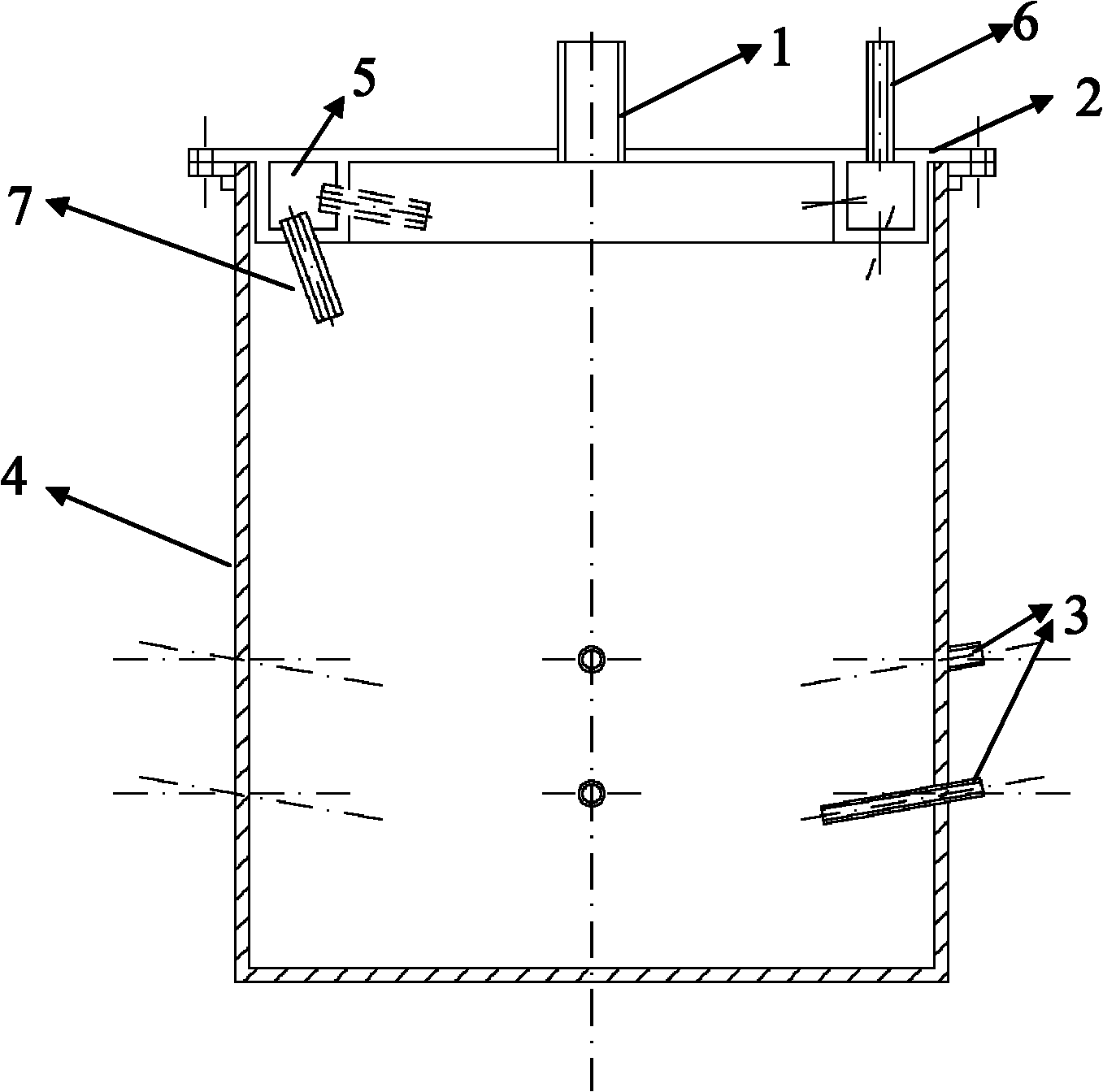 An experimental device and method for simulating the flow of molten iron in the hearth bottom of a blast furnace