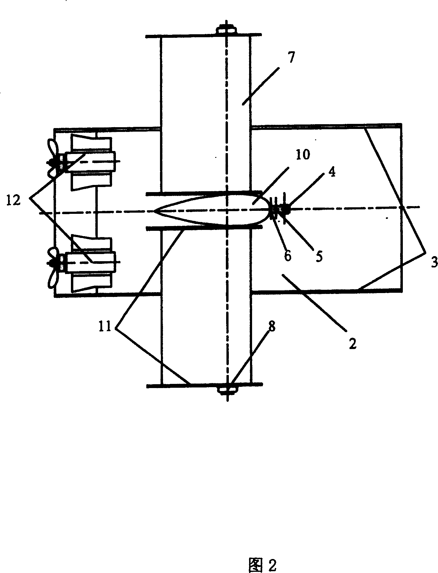 Controllable underwater towing body