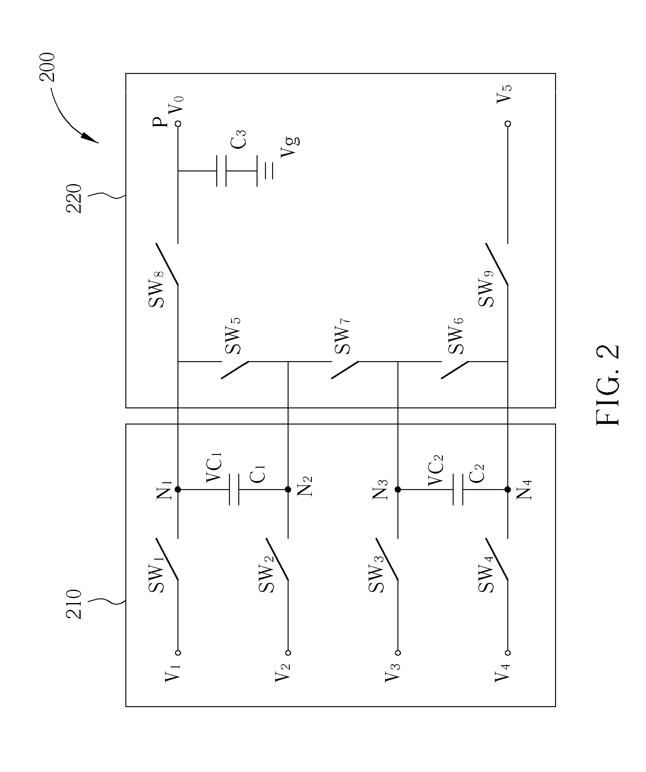 Convertible charge-pump circuit