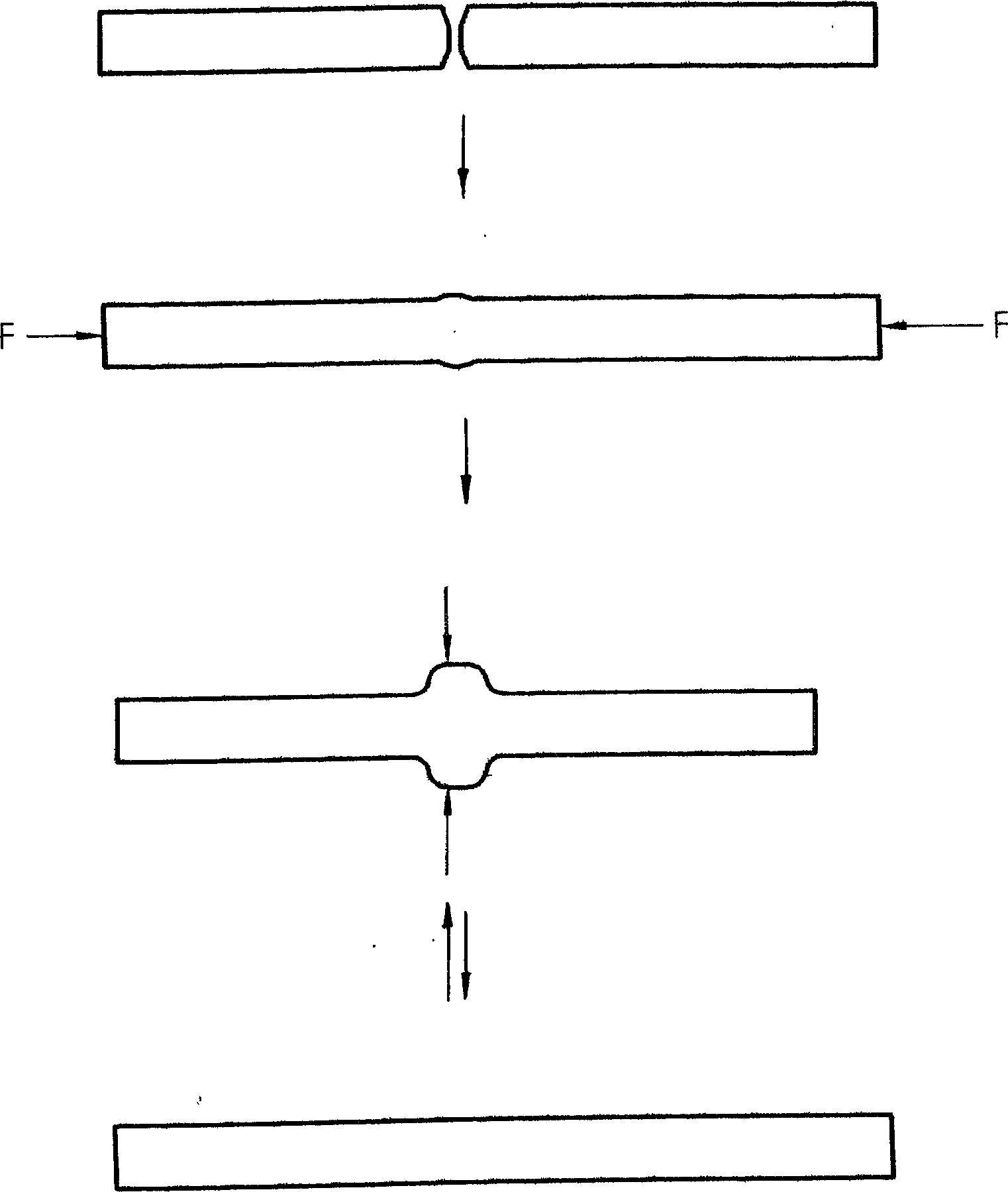 Method for making titanium cathode roller member