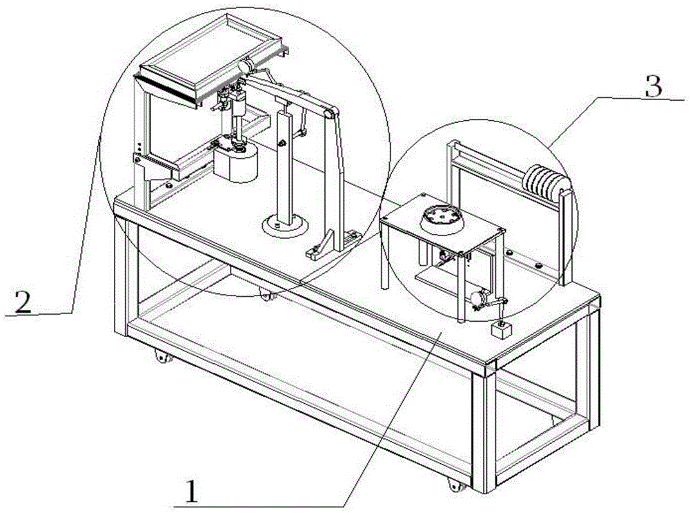 Window handle multi-functional detection machine