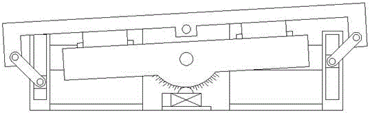 Solar power supply medical platform device allowing inclination angle to be adjusted accurately and adjusting method thereof