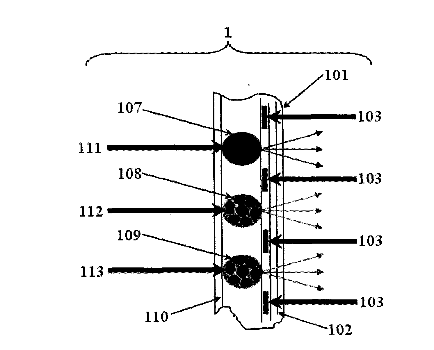 Up-conversion luminescence infrared laser display screen, manufacture method thereof and application thereof