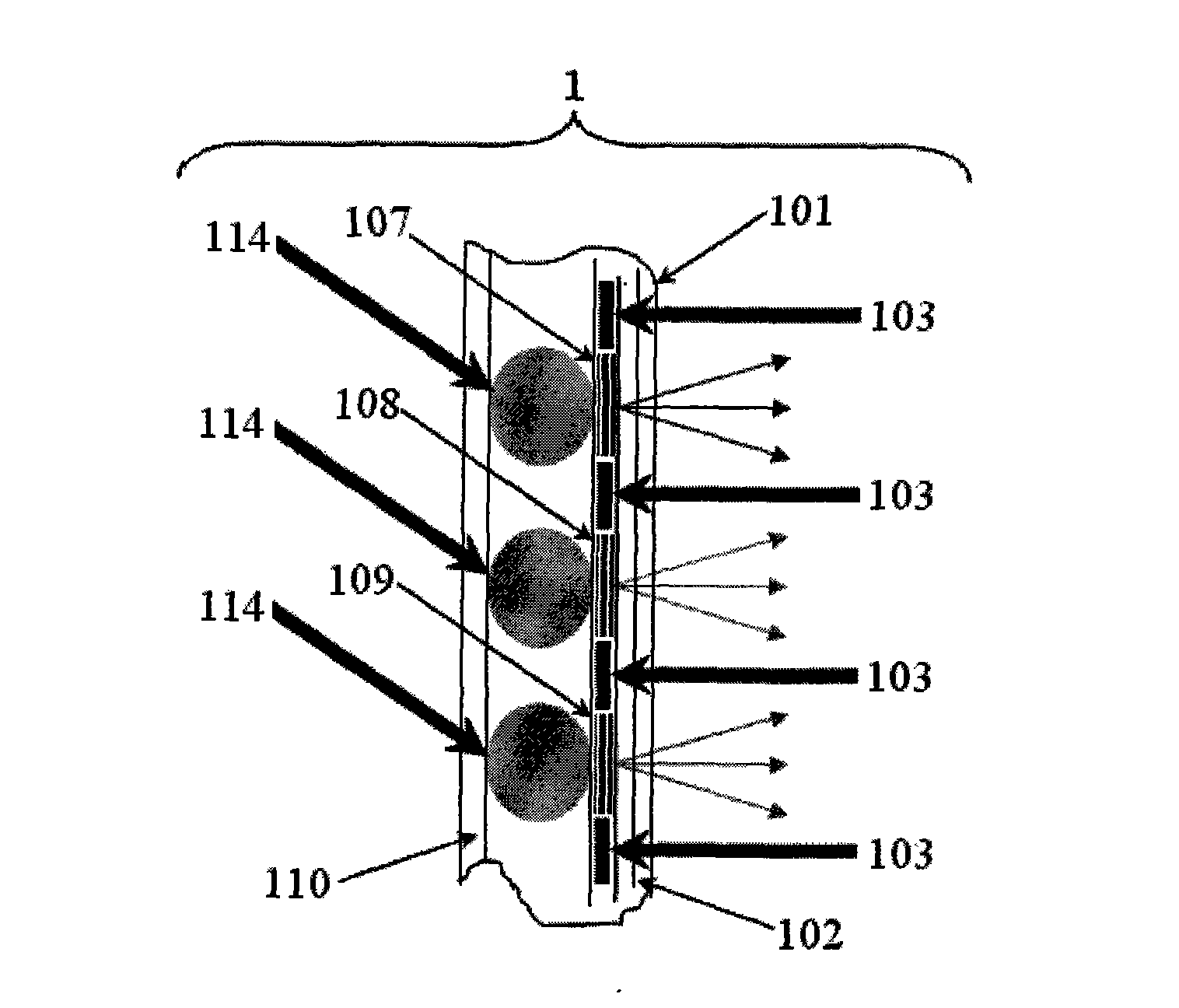 Up-conversion luminescence infrared laser display screen, manufacture method thereof and application thereof