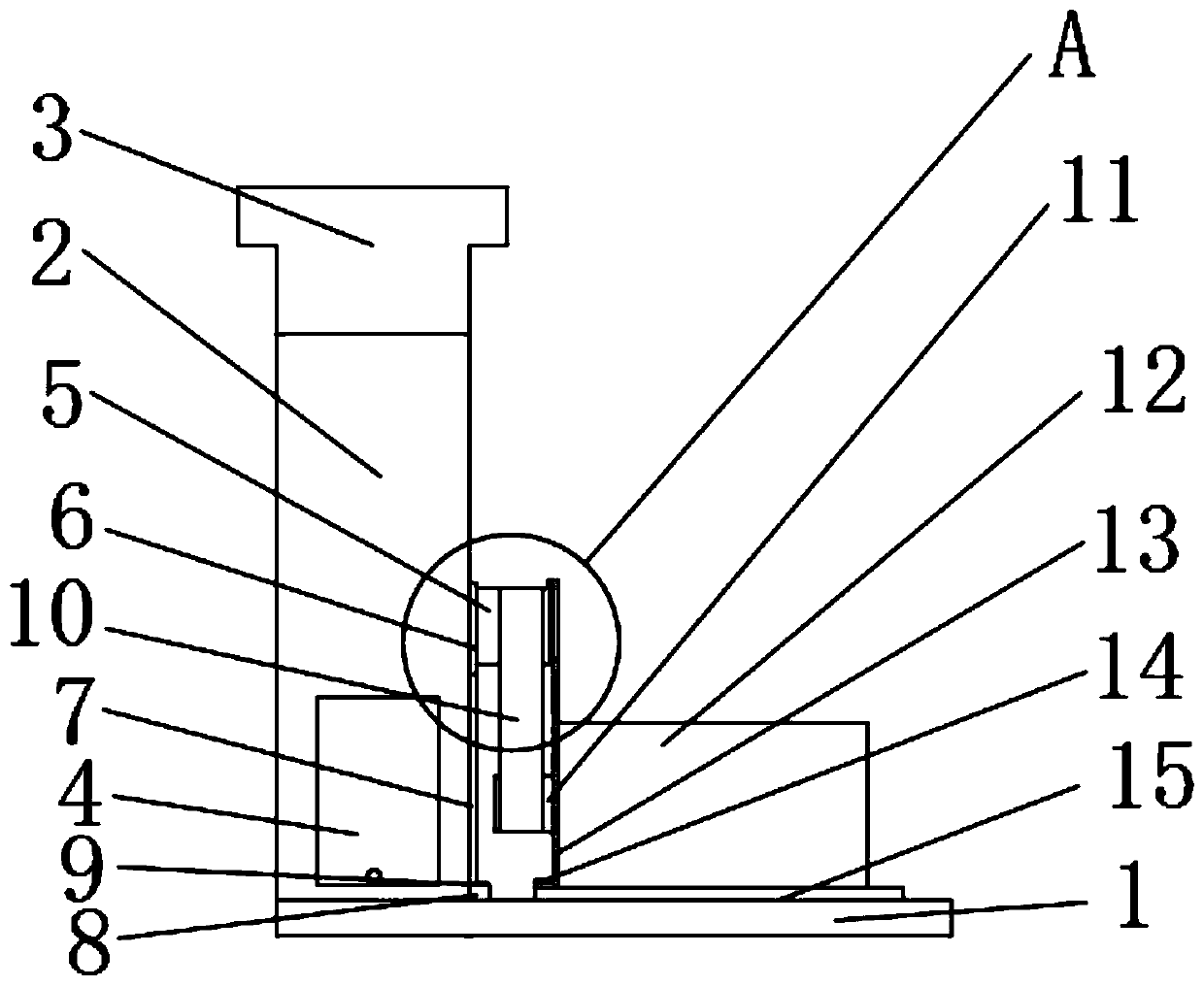 Low-pressure centrifugal ventilator