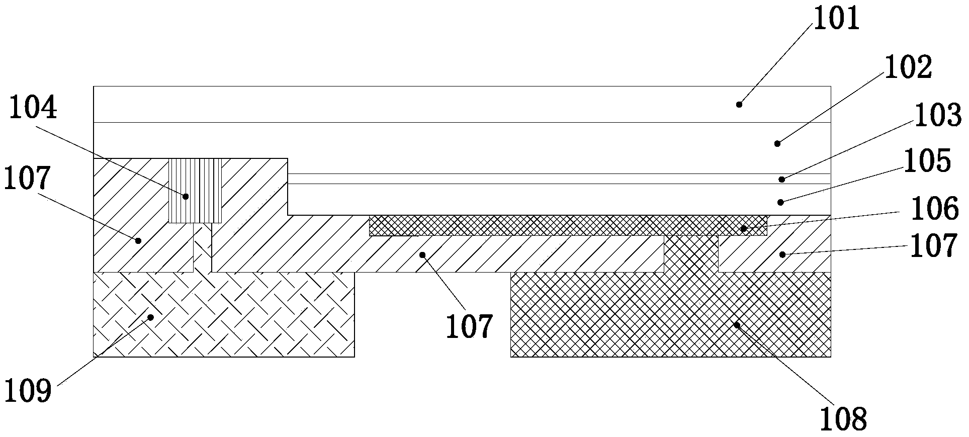 White LED chip and manufacturing method thereof