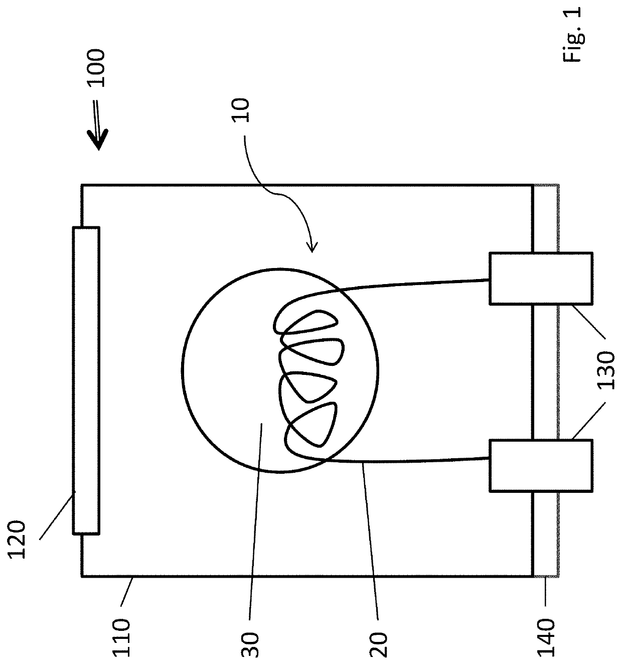 Gas sensor, measuring element for a gas sensor and method for preparing a measuring element